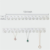 Acrylic Jewelry Storage Rack Earring Necklace Holder