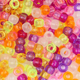 Acrylic Pony Beads Round Loose Beads for Jewelry Making Bracelet DIY