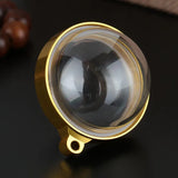 Acrylic Spherical Gawu Box Necklace Waterproof Pendant