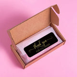 Pink Sealed Label Sticker for Small Business Packages