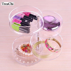 Acrylic Circular Jewelry Box