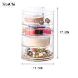 Acrylic Circular Jewelry Box