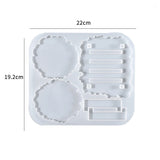 Epoxy Resin Coaster Mold for Kitchen and Home Decor