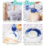 Crystal Clear Epoxy Resin Glue Kit for DIY Jewelry Crafts