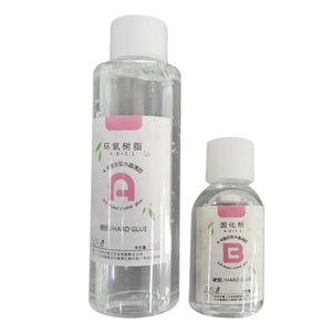 Crystal Clear Epoxy Resin Glue Kit for DIY Jewelry Crafts