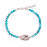 Crystal Boho Beach Rope Bracelet