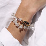 Crystal Boho Beach Rope Bracelet