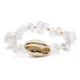 Crystal Boho Beach Rope Bracelet
