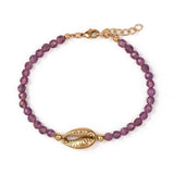 Crystal Boho Beach Rope Bracelet