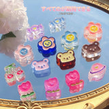 Cherry Butterfly Candy Tulip Cartoon DIY Hair Rope Beaded
