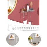 Transparent Durable Wall Hanging Necklace Lipstick Holder