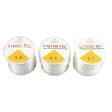 1 Roll Transparent Elastic Cord String Crystal Line Beading