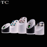 Acrylic Jewelry Earring Necklace Stand Holder 3pcs/set