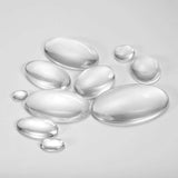 Glass Oval Domes for DIY Jewelry Making