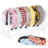 Transparent Headband Holder Hair Hoop Storage Rack for Jewelry Display