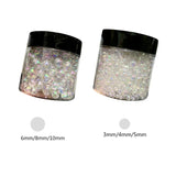 Iridescent Water Droplet Bubble Beads Resin Fillers Supplies