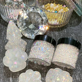 Iridescent Water Droplet Bubble Beads Resin Fillers Supplies