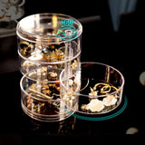 Multilayer Rotating Jewelry Display Organizer