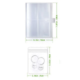 Travel Jewelry Organizer Book with PVC Bag