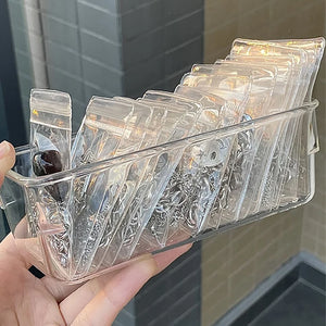 Clear Jewelry Organizer Bag for Earrings Necklaces