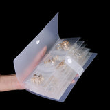Transparent Jewelry Organizer Storage Album Bag Necklace Ring Earring Display