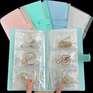 Transparent Storage Bag PVC Jewelry Organizer