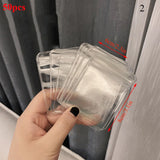 Transparent Jewelry Storage Book Earrings Necklace Rings Holder