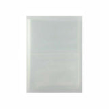 Clear Plastic Jewelry Storage Book with 50pcs Sealing Bags