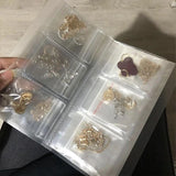 Portable Jewelry Storage Album w/ 50 Bags