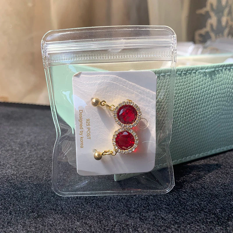 Transparent Jewelry Storage Book Organizer Earrings Holder