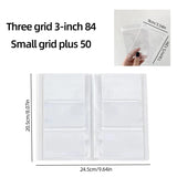 Transparent Jewelry Storage Book 84 Slots & 50 Pcs Bags