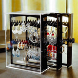 Jewelry Storage Box Earring Display Drawer Organizer Necklace Display