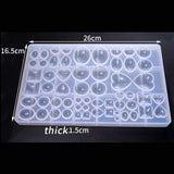 DIY Mirror Craft Resin Mold for Jewelry Making