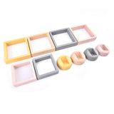 Transparent PE Film Brooch Coin Gems Jewelry Storage Box Dustproof