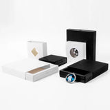 Transparent PE Film Jewelry Box with Cover