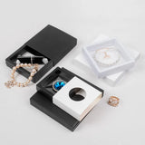 Transparent PE Film Jewelry Box with Cover
