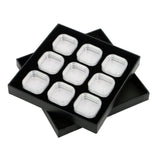 Mini Transparent Plastic Diamond Display Box Suspension Gem Box