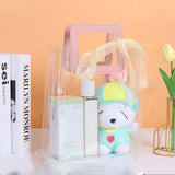 Clear Plastic PVC Bags with Handles DIY Jewelry Box Gift Tote Wedding Party