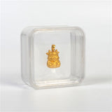 Transparent Plastic Ring Diamond Stud Earrings Pearl Jewelry Packaging Box