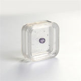Transparent Plastic Ring Diamond Stud Earrings Pearl Jewelry Packaging Box