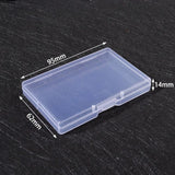 Clear Plastic Storage Box Rectangle Multipurpose Display Case