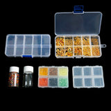 Adjustable Bead and Earring Jewelry Box