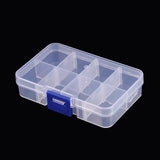 Adjustable Plastic Jewelry Storage Container