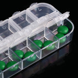 Adjustable Plastic Jewelry Storage Container