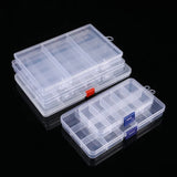 Adjustable Plastic Jewelry Storage Container
