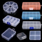 Adjustable Plastic Jewelry Storage Container