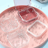 Orthodontic Dental Retainer Box Denture Storage Container Holder