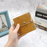 Transparent PVC Earring Storage Bag Necklace Ring Jewelry Bag