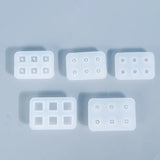 Rectangle Silicone Bead Mould Square Ball DIY Epoxy Jewelry Mold