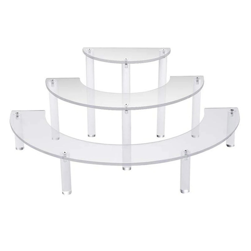 Removable Acrylic Cake Display Stand for Party, Cupcake Holder